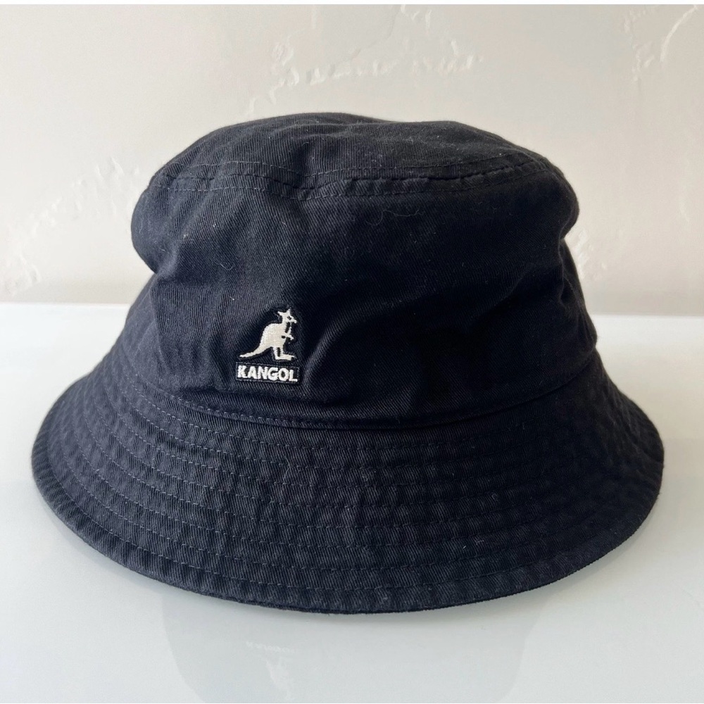 Kangol Lightweight All Season Black Bucket Hat Golf